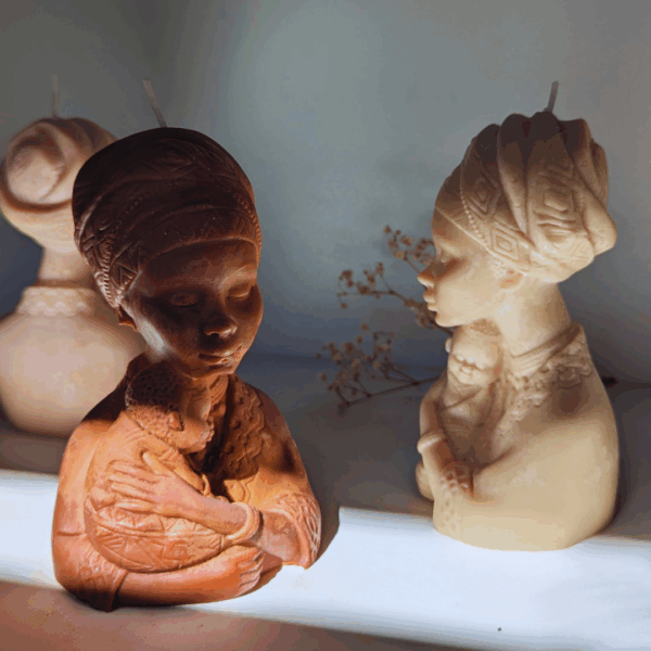 Bougie MaMan & bébé du Monde – Image 7