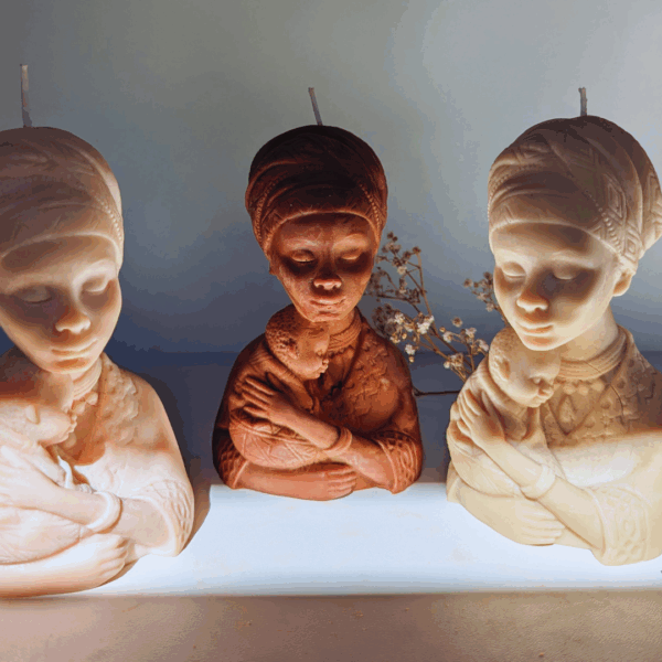 Bougie MaMan & bébé du Monde – Image 5