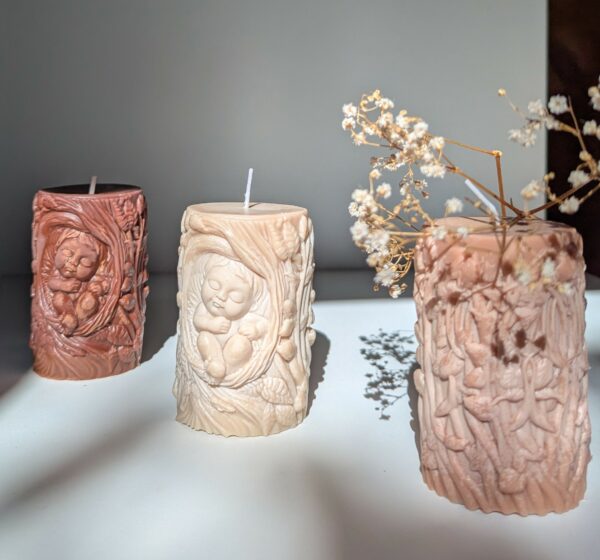 Bougie Bébé Arbre – Image 2
